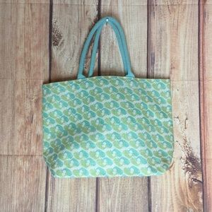 Two’s company jute bag summer